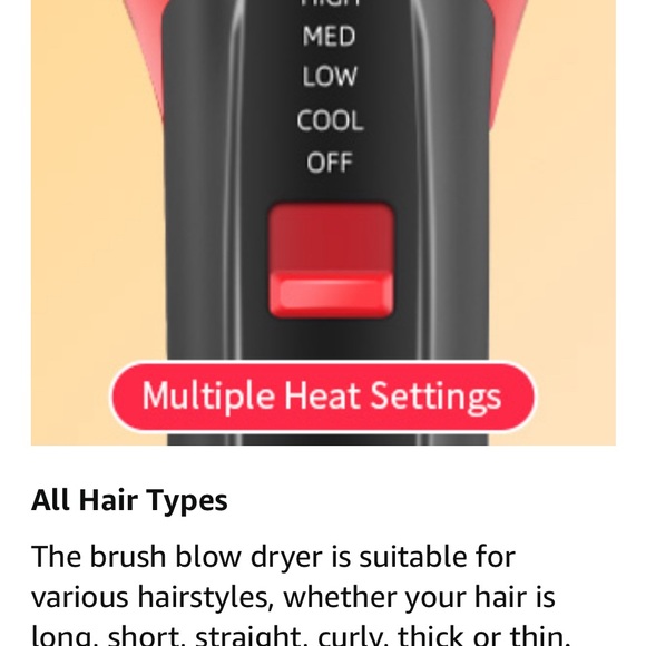 Hair Dryer Brush / Blow Dryer Brush 4in 1 System - Picture 9 of 11